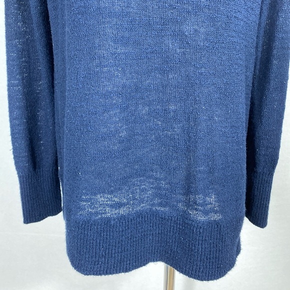 Lilly Pulitzer Amalie Navy Blue Open Front Cardigan size medium - Picture 8 of 15